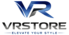 VR Store blue logo icon modern clothing brand India