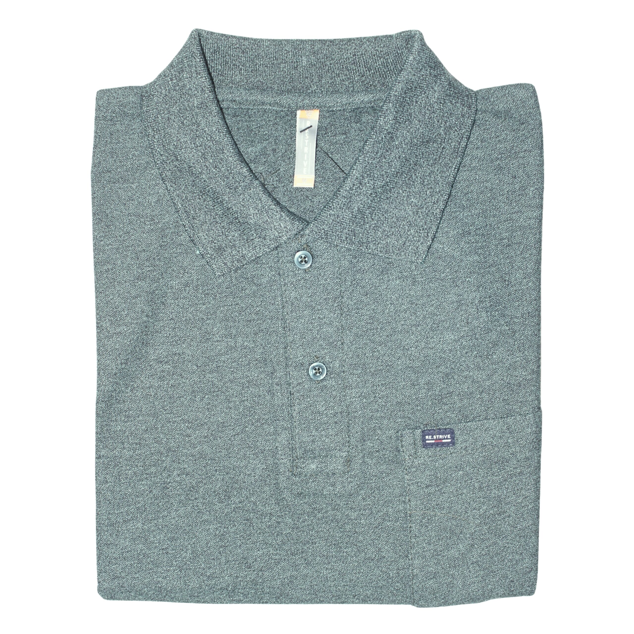 Men olive green polo t-shirt with pocket casual wear